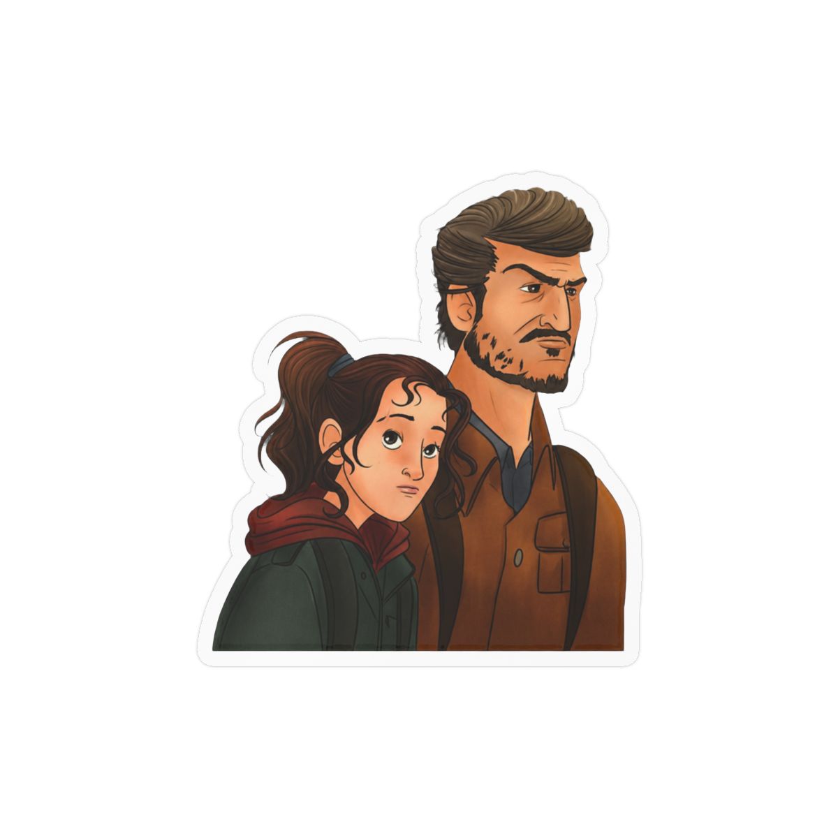 The Last of Us Survivor Bold Vinyl Sticker | Post-Apocalyptic Gamer Decal - The Last of Us official Stickers merch