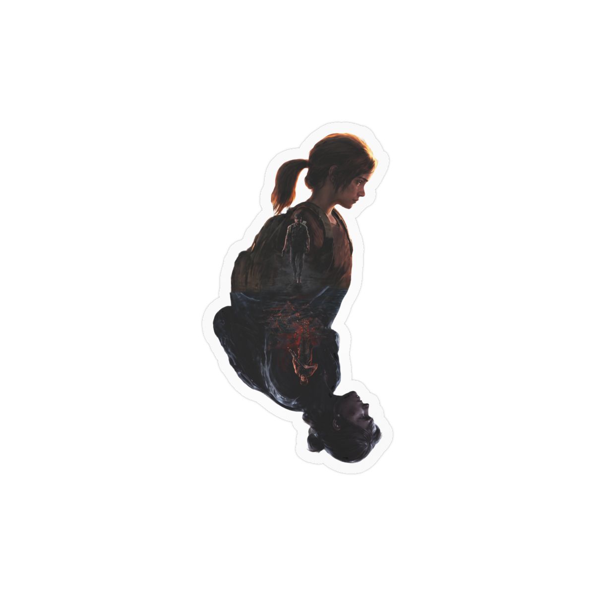 Ellie The Last of Us Bold Survivor Sticker | Vinyl Decal - The Last of Us official Stickers merch