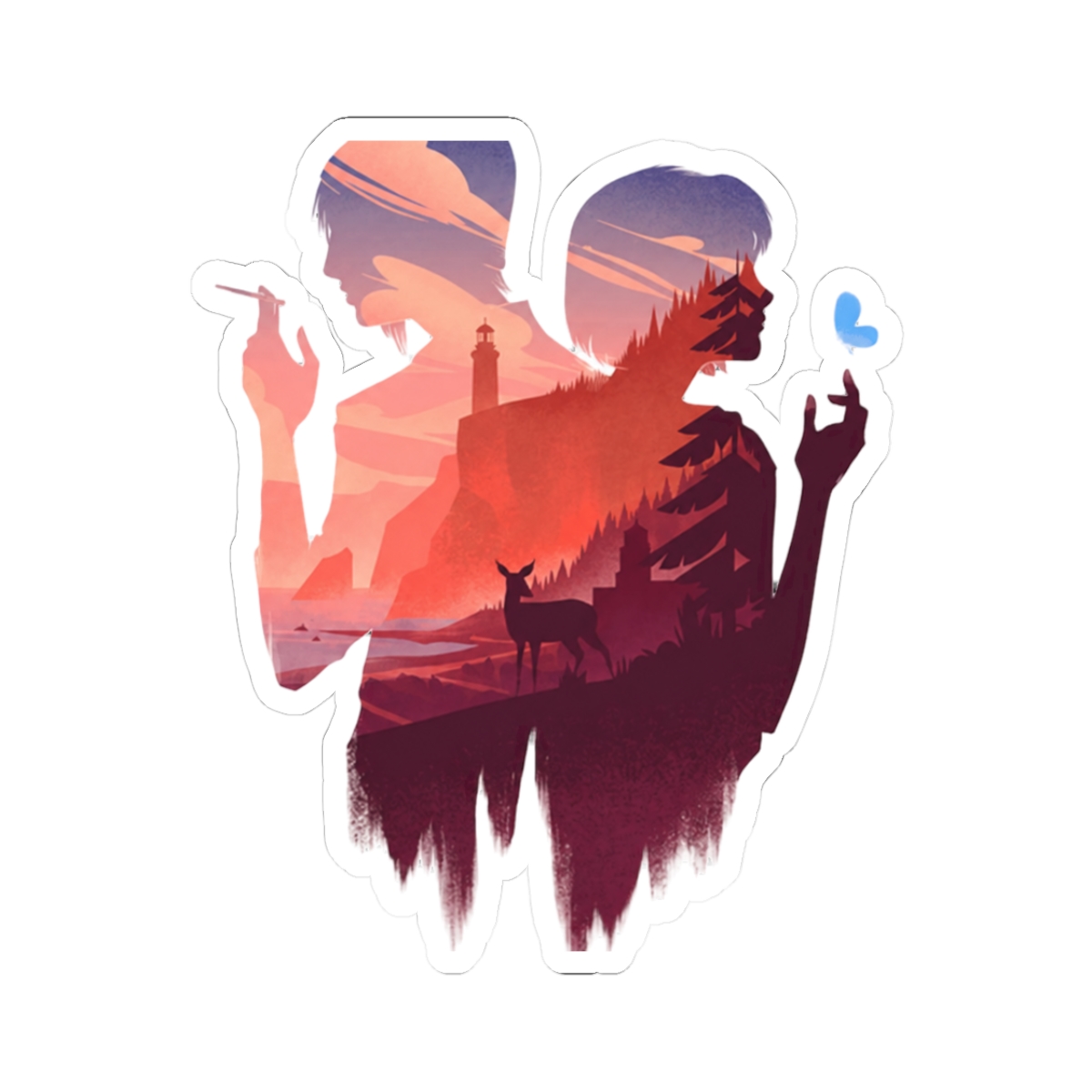 Life is Strange Atmospheric Moody Gaming Sticker
