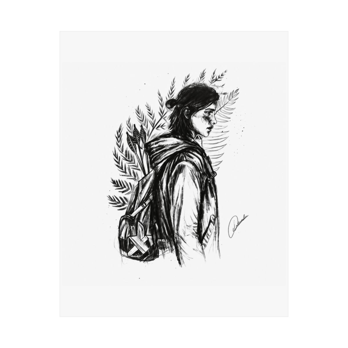 Ellie LastofUs art print