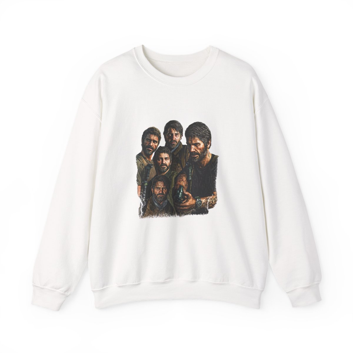 Joel Miller The Last of Us Green Lettering Sweatshirt
