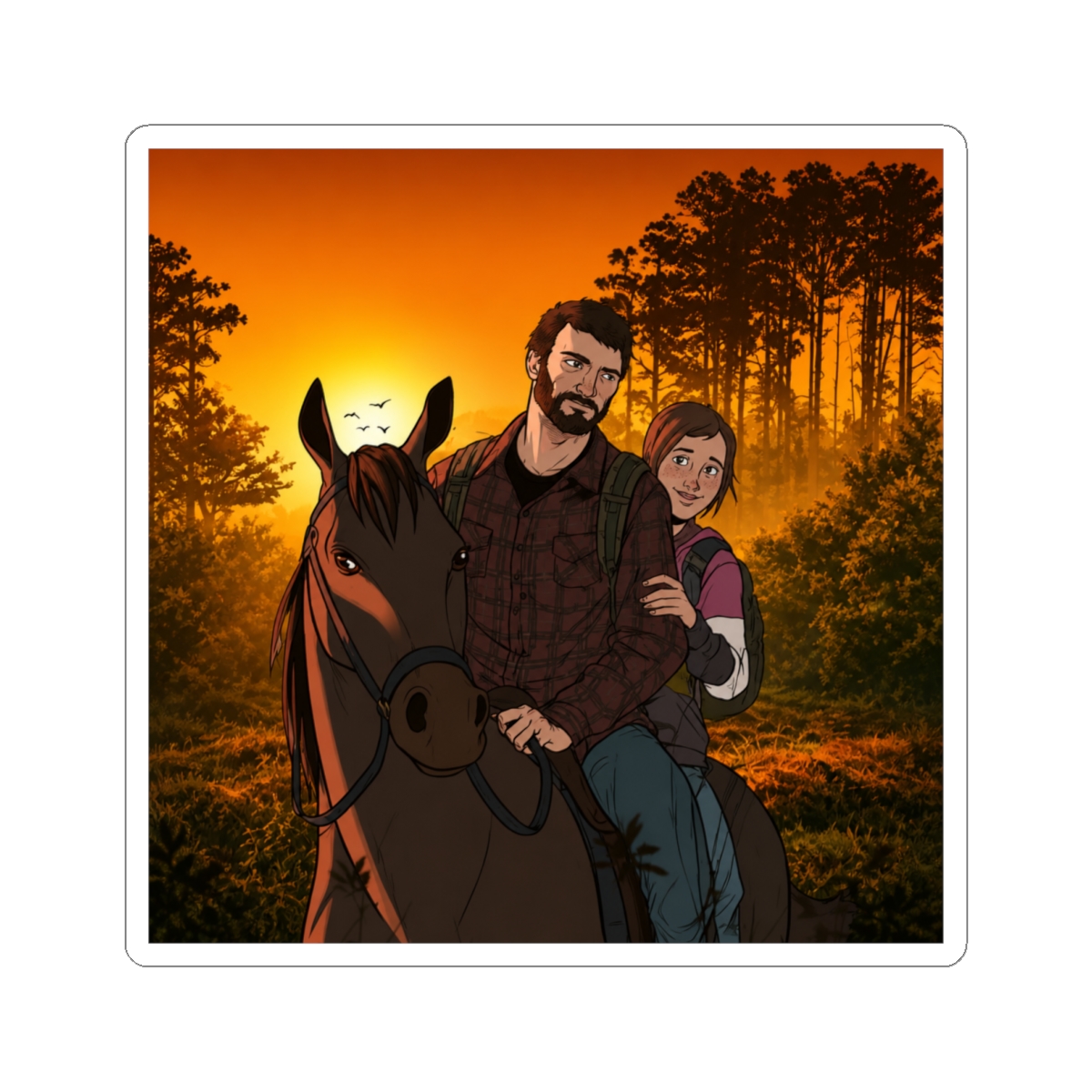 The Last of Us Joel and Ellie The last of us, Joel and ellie, The last of us2 — official The Last of Us Stickers